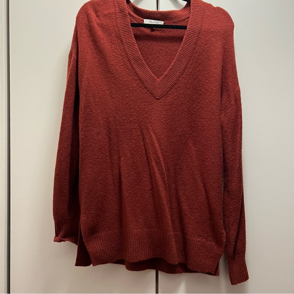 Madewell V Neck Sweater